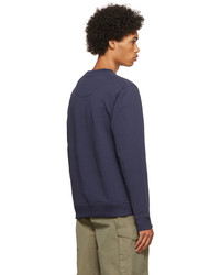 Sweat-shirt imprimé bleu marine Kenzo