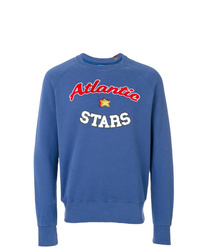 Sweat-shirt imprimé bleu atlantic stars
