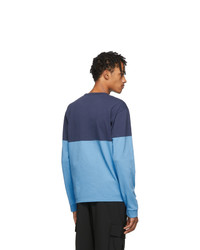 Sweat-shirt imprimé bleu Kenzo