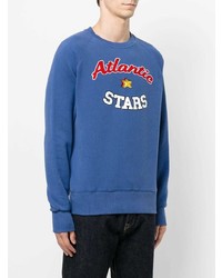 Sweat-shirt imprimé bleu atlantic stars