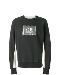 Sweat-shirt imprimé gris foncé CP Company