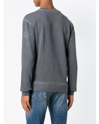 Sweat-shirt imprimé gris foncé Zadig & Voltaire