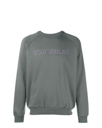 Sweat-shirt imprimé gris Cottweiler