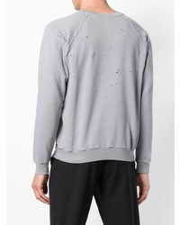 Sweat-shirt imprimé gris Satisfy