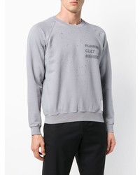 Sweat-shirt imprimé gris Satisfy