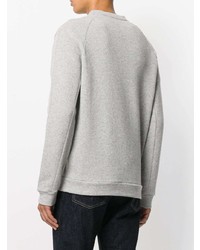 Sweat-shirt imprimé gris McQ Alexander McQueen