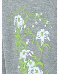 Sweat-shirt imprimé gris Rosie Assoulin