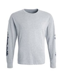 Sweat-shirt imprimé gris Gap