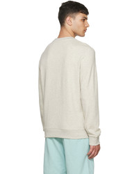 Sweat-shirt imprimé gris A.P.C.