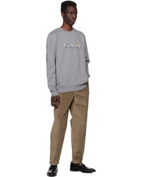 Sweat-shirt imprimé gris Ps By Paul Smith