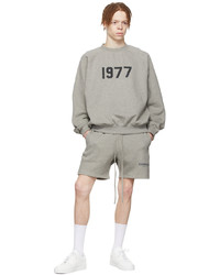 Sweat-shirt imprimé gris Essentials