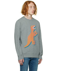 Sweat-shirt imprimé gris Ps By Paul Smith