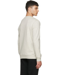 Sweat-shirt imprimé gris A.P.C.