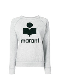 Sweat-shirt imprimé gris Isabel Marant Etoile