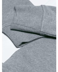 Sweat-shirt imprimé gris Maison Margiela