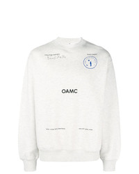 Sweat-shirt imprimé gris Oamc