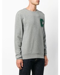 Sweat-shirt imprimé gris CK Calvin Klein