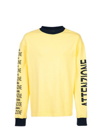 Sweat-shirt imprimé jaune Bethany Williams