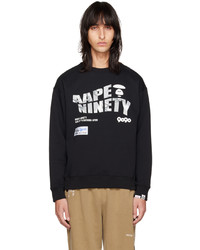 Sweat-shirt imprimé marron foncé AAPE BY A BATHING APE