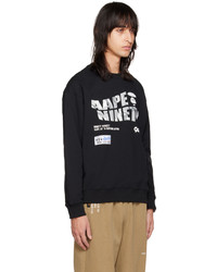 Sweat-shirt imprimé marron foncé AAPE BY A BATHING APE