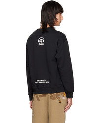 Sweat-shirt imprimé marron foncé AAPE BY A BATHING APE