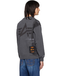 Sweat-shirt imprimé marron foncé AAPE BY A BATHING APE