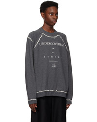 Sweat-shirt imprimé marron Undercoverism