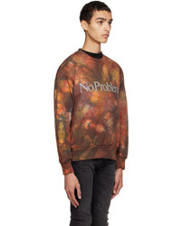 Sweat-shirt imprimé multicolore Aries