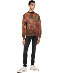 Sweat-shirt imprimé multicolore Aries