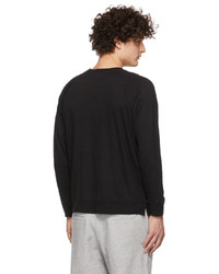 Sweat-shirt imprimé noir et blanc Isabel Marant