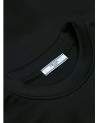 Sweat-shirt imprimé noir Prada