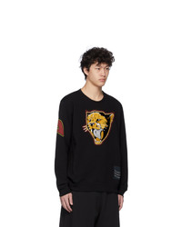 Sweat-shirt imprimé noir Givenchy