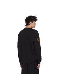 Sweat-shirt imprimé noir Givenchy