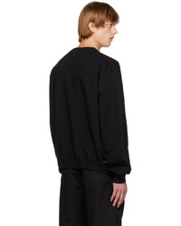 Sweat-shirt imprimé noir Sophnet.