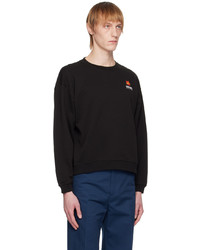 Sweat-shirt imprimé noir Kenzo