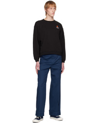 Sweat-shirt imprimé noir Kenzo