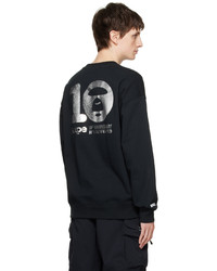 Sweat-shirt imprimé noir AAPE BY A BATHING APE