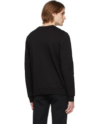 Sweat-shirt imprimé noir A.P.C.