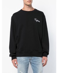 Sweat-shirt imprimé noir Amiri