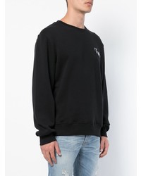 Sweat-shirt imprimé noir Amiri