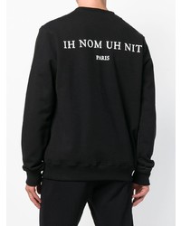 Sweat-shirt imprimé noir Ih Nom Uh Nit