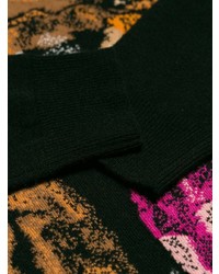Sweat-shirt imprimé noir Stella McCartney