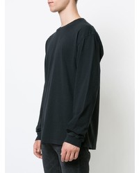 Sweat-shirt imprimé noir RtA