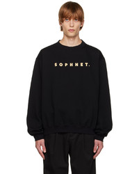 Sweat-shirt imprimé noir Sophnet.