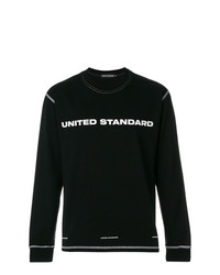 Sweat-shirt imprimé noir United Standard