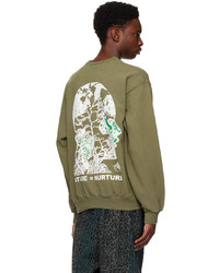 Sweat-shirt imprimé olive Online Ceramics