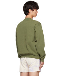 Sweat-shirt imprimé olive Online Ceramics