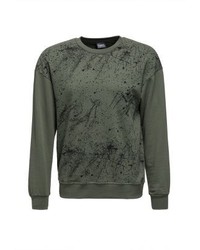 Sweat-shirt imprimé olive Jack & Jones