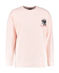 Sweat-shirt imprimé orange River Island