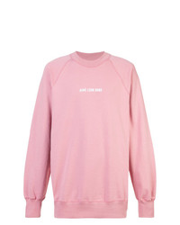 Sweat-shirt imprimé rose Aimé Leon Dore